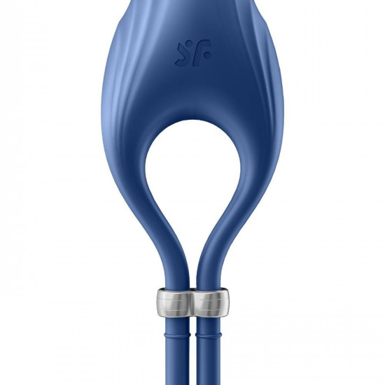 Ерекційне віброкільце-ласо Satisfyer Duelist Blue, 10 режимів, потужний мотор Ерекційне віброкільце-ласо Satisfyer Duelist Blue, 10 режимів, потужний мотор