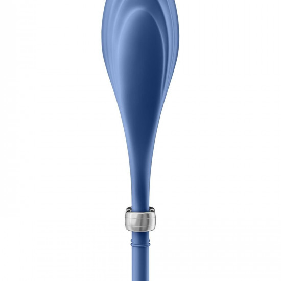 Ерекційне віброкільце-ласо Satisfyer Duelist Blue, 10 режимів, потужний мотор Ерекційне віброкільце-ласо Satisfyer Duelist Blue, 10 режимів, потужний мотор