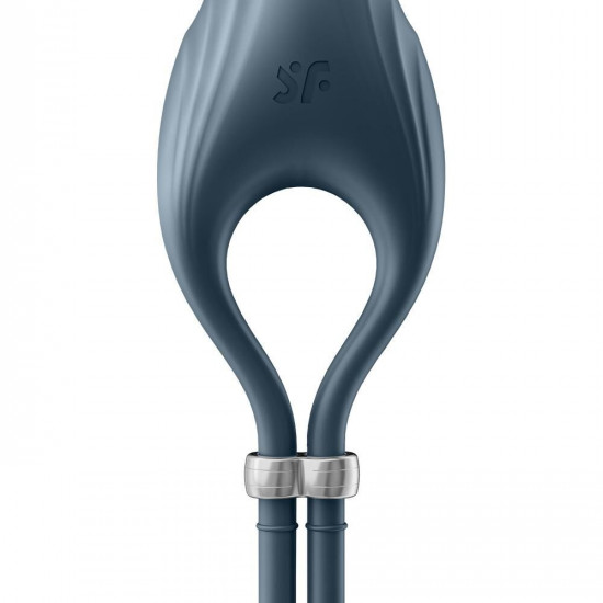 Ерекційне віброкільце-ласо Satisfyer Duelist Dark Blue, 10 режимів, потужний мотор Ерекційне віброкільце-ласо Satisfyer Duelist Dark Blue, 10 режимів, потужний мотор