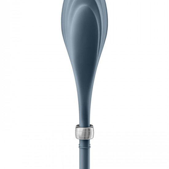Ерекційне віброкільце-ласо Satisfyer Duelist Dark Blue, 10 режимів, потужний мотор Ерекційне віброкільце-ласо Satisfyer Duelist Dark Blue, 10 режимів, потужний мотор