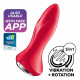 Анальна смарт-вібропробка із перлинним масажем Satisfyer Rotator Plug 1+ Red Анальна смарт-вібропробка із перлинним масажем Satisfyer Rotator Plug 1+ Red