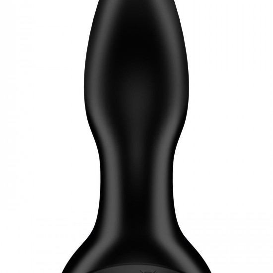 Анальна смарт вібропробка із перлинним масажем Satisfyer Rotator Plug 2+ Black Анальна смарт вібропробка із перлинним масажем Satisfyer Rotator Plug 2+ Black