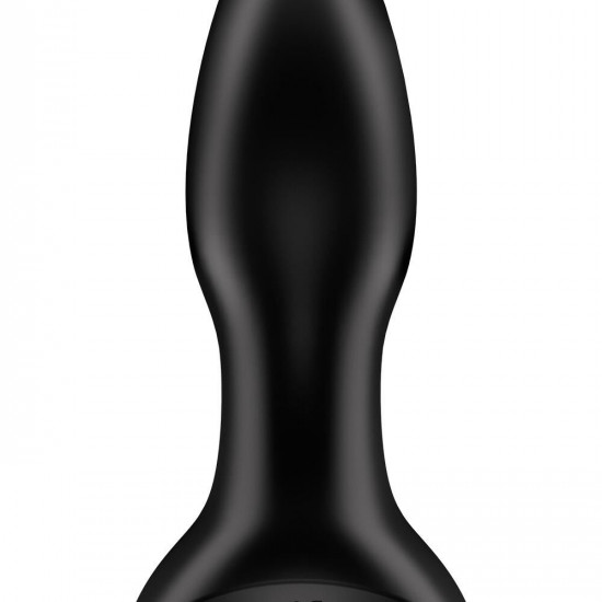 Анальна смарт вібропробка із перлинним масажем Satisfyer Rotator Plug 2+ Black Анальна смарт вібропробка із перлинним масажем Satisfyer Rotator Plug 2+ Black
