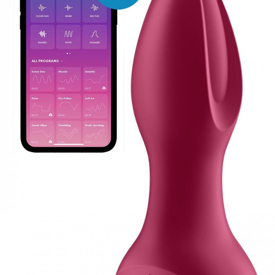 Анальна смарт вібропробка із перлинним масажем Satisfyer Rotator Plug 2+ Violet Анальна смарт вібропробка із перлинним масажем Satisfyer Rotator Plug 2+ Violet