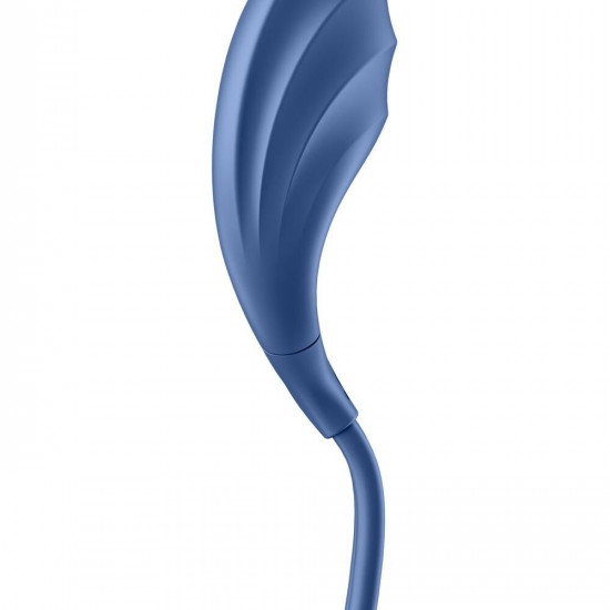 Ерекційне віброкільце-ласо Satisfyer Swordsman Blue, міцна фіксація, 10 режимів, потужний мотор Ерекційне віброкільце-ласо Satisfyer Swordsman Blue, міцна фіксація, 10 режимів, потужний мотор