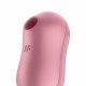 Вакуумний стимулятор із вібрацією Satisfyer Cotton Candy Light Red Вакуумний стимулятор із вібрацією Satisfyer Cotton Candy Light Red