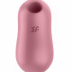 Вакуумний стимулятор із вібрацією Satisfyer Cotton Candy Light Red Вакуумний стимулятор із вібрацією Satisfyer Cotton Candy Light Red