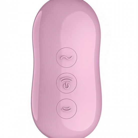 Вакуумний стимулятор із вібрацією Satisfyer Cotton Candy Lilac Вакуумний стимулятор із вібрацією Satisfyer Cotton Candy Lilac