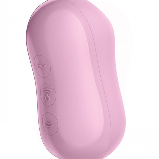 Вакуумний стимулятор із вібрацією Satisfyer Cotton Candy Lilac Вакуумний стимулятор із вібрацією Satisfyer Cotton Candy Lilac