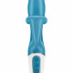 Вібратор-кролик із потрійним відростком Satisfyer Embrace me Turquoise, 2 мотори, діаметр 3,6 см Вібратор-кролик із потрійним відростком Satisfyer Embrace me Turquoise, 2 мотори, діаметр 3,6 см
