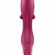 Вібратор-кролик із потрійним відростком Satisfyer Embrace me Berry, 2 мотори, діаметр 3,6 см Вібратор-кролик із потрійним відростком Satisfyer Embrace me Berry, 2 мотори, діаметр 3,6 см