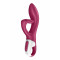 Вібратор-кролик із потрійним відростком Satisfyer Embrace me Berry, 2 мотори, діаметр 3,6 см