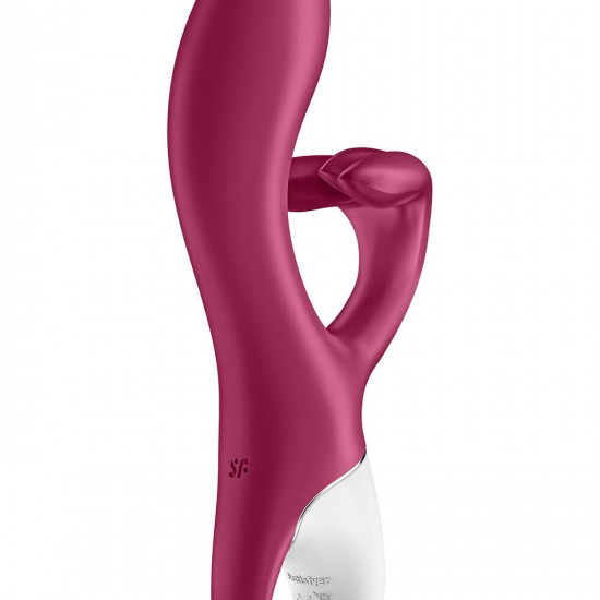 Вібратор-кролик із потрійним відростком Satisfyer Embrace me Berry, 2 мотори, діаметр 3,6 см Вібратор-кролик із потрійним відростком Satisfyer Embrace me Berry, 2 мотори, діаметр 3,6 см