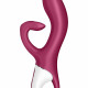 Вібратор-кролик із потрійним відростком Satisfyer Embrace me Berry, 2 мотори, діаметр 3,6 см Вібратор-кролик із потрійним відростком Satisfyer Embrace me Berry, 2 мотори, діаметр 3,6 см