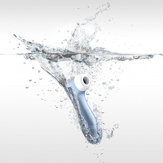 Вакуумний кліторальний стимулятор Satisfyer Pro 2 Blue Вакуумний кліторальний стимулятор Satisfyer Pro 2 Blue