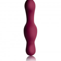 Універсальний sit-on-top вібратор Rocks Off Ruby Glow Blush, пульт ДК