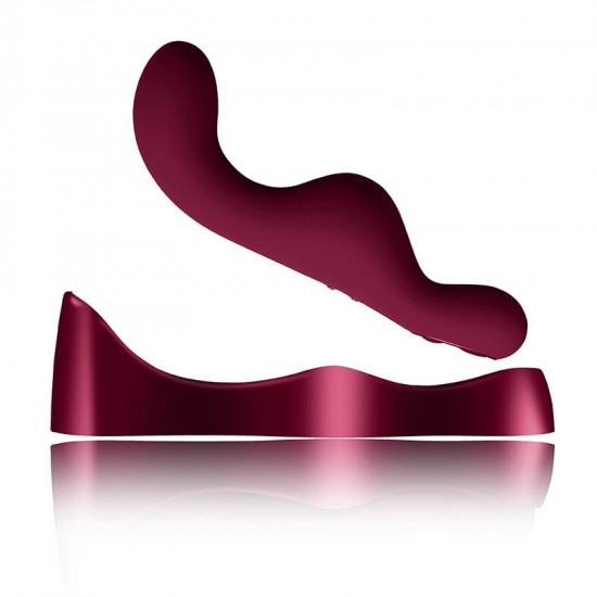 Універсальний sit-on-top вібратор Rocks Off Ruby Glow Blush, пульт ДК Універсальний sit-on-top вібратор Rocks Off Ruby Glow Blush, пульт ДК