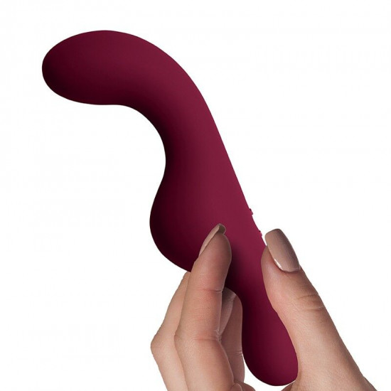 Універсальний sit-on-top вібратор Rocks Off Ruby Glow Blush, пульт ДК Універсальний sit-on-top вібратор Rocks Off Ruby Glow Blush, пульт ДК