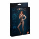 Бодістокінг з доступом Moonlight Model 01 XS-L Black, симетричний малюнок у вигляді крил Бодістокінг з доступом Moonlight Model 01 XS-L Black, симетричний малюнок у вигляді крил
