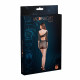 Мінісукня Moonlight Model 07 XS-L Black, глибоке декольте, відкрита спинка Мінісукня Moonlight Model 07 XS-L Black, глибоке декольте, відкрита спинка
