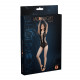 Боді Moonlight Model 11 XS-L Black, глибоке декольте, вставки з великої сітки з боків, імітація трус Боді Moonlight Model 11 XS-L Black, глибоке декольте, вставки з великої сітки з боків, імітація трус