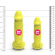 Крафтове мило-член із присоскою Pure Bliss MINI Yellow, натуральне Крафтове мило-член із присоскою Pure Bliss MINI Yellow, натуральне