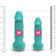 Крафтове мило-член із присоскою Pure Bliss MINI Turquoise, натуральне Крафтове мило-член із присоскою Pure Bliss MINI Turquoise, натуральне