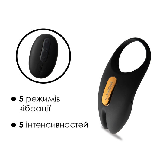 Ерекційне віброкільце Svakom Winni 2, керування зі смартфона, пульт ДК Ерекційне віброкільце Svakom Winni 2, керування зі смартфона, пульт ДК