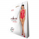 Бодістокінг з декольте Passion BS088 red, імітація корсетної шнурівки Бодістокінг з декольте Passion BS088 red, імітація корсетної шнурівки