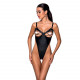 Боді з екошкіри Celine Body black L/XL — Passion: з доступом, відкритий Боді з екошкіри Celine Body black L/XL — Passion: з доступом, відкритий