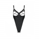 Боді з екошкіри CELINE BODY black S/M — Passion: з доступом, відкритий Боді з екошкіри CELINE BODY black S/M — Passion: з доступом, відкритий