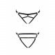 Трусики-стрінги зі стреп Kelis Thong black XXL/XXXL — Passion Exclusive Трусики-стрінги зі стреп Kelis Thong black XXL/XXXL — Passion Exclusive