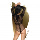 Боді Penthouse Spicy Whisper S/L Black, імітація топу з довгими рукавами, закрите декольте Боді Penthouse Spicy Whisper S/L Black, імітація топу з довгими рукавами, закрите декольте