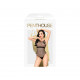Боді Penthouse Enjoy The Moment XL Black, велика сітка, щільна вставка під грудьми Боді Penthouse Enjoy The Moment XL Black, велика сітка, щільна вставка під грудьми