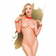 Боді Penthouse Scandalous S/L Red, велика сітка, високий комір, довгі рукави Боді Penthouse Scandalous S/L Red, велика сітка, високий комір, довгі рукави