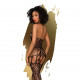Бодістокінг Penthouse Fancy Me S/L Black, відкритий доступ, фантазійний малюнок, імітація панчіх Бодістокінг Penthouse Fancy Me S/L Black, відкритий доступ, фантазійний малюнок, імітація панчіх