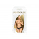 Трусики-стрінги Penthouse Pure Instincts M/L Black, мереживо, відкритий доступ, леопардовий декор Трусики-стрінги Penthouse Pure Instincts M/L Black, мереживо, відкритий доступ, леопардовий декор