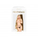 Трусики-стрінги Penthouse Open Secret L/XL Black, відкритий доступ, декор з мережева та каменю Трусики-стрінги Penthouse Open Secret L/XL Black, відкритий доступ, декор з мережева та каменю