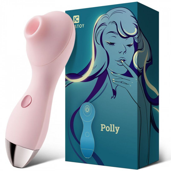 Вакуумний стимулятор KISTOY Polly Pink Вакуумний стимулятор KISTOY Polly Pink