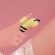 Вакуумний стимулятор із мікрострумами CuteVibe Beebe Yellow, на палець Вакуумний стимулятор із мікрострумами CuteVibe Beebe Yellow, на палець