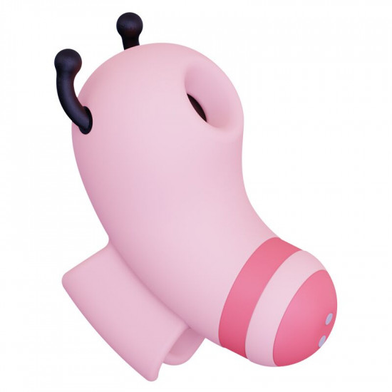 Вакуумний стимулятор із мікрострумами CuteVibe Beebe Pink, на палець Вакуумний стимулятор із мікрострумами CuteVibe Beebe Pink, на палець