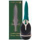 Вишуканий вібратор Knight Jenay FLOWERS & SWORD, маска, стрічка та лубрикант у комплекті Вишуканий вібратор Knight Jenay FLOWERS & SWORD, маска, стрічка та лубрикант у комплекті