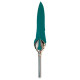 Изысканный вибратор Knight Jenay FLOWERS & SWORD, маска, лента и лубрикант в комплекте