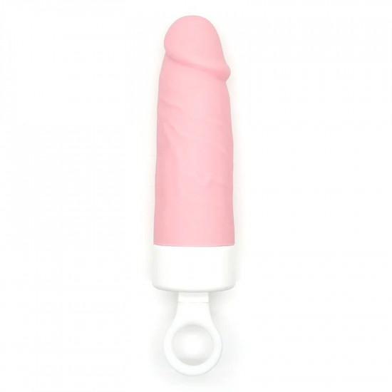 Вібратор CuteVibe Teddy Brown (Pink Dildo), реалістичний вібратор під виглядом морозива Вібратор CuteVibe Teddy Brown (Pink Dildo), реалістичний вібратор під виглядом морозива