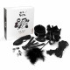 Набір БДСМ Art of Sex - Soft Touch BDSM Set, 9 предметів, Чорний Набір БДСМ Art of Sex - Soft Touch BDSM Set, 9 предметів, Чорний