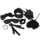 Набір БДСМ Art of Sex - Soft Touch BDSM Set, 9 предметів, Чорний Набір БДСМ Art of Sex - Soft Touch BDSM Set, 9 предметів, Чорний
