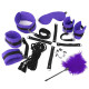 Набір БДСМ Art of Sex - Soft Touch BDSM Set, 9 предметів, Фіолетовий Набір БДСМ Art of Sex - Soft Touch BDSM Set, 9 предметів, Фіолетовий