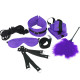 Набір БДСМ Art of Sex - Soft Touch BDSM Set, 9 предметів, Фіолетовий Набір БДСМ Art of Sex - Soft Touch BDSM Set, 9 предметів, Фіолетовий