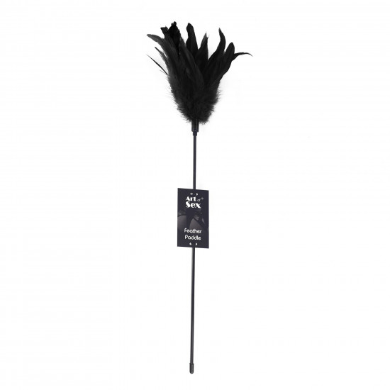 Лоскітка чорна Art of Sex - Feather Paddle, перо молодого півня Лоскітка чорна Art of Sex - Feather Paddle, перо молодого півня