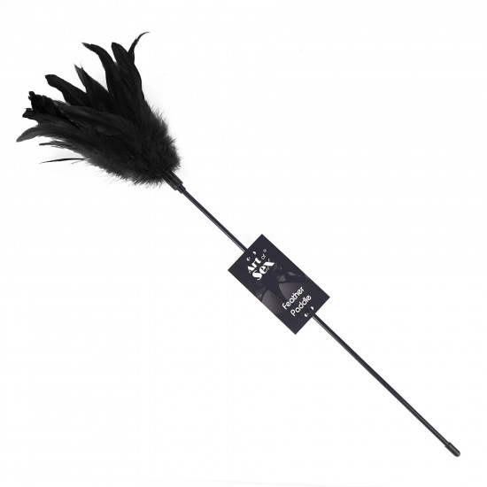 Лоскітка чорна Art of Sex - Feather Paddle, перо молодого півня Лоскітка чорна Art of Sex - Feather Paddle, перо молодого півня